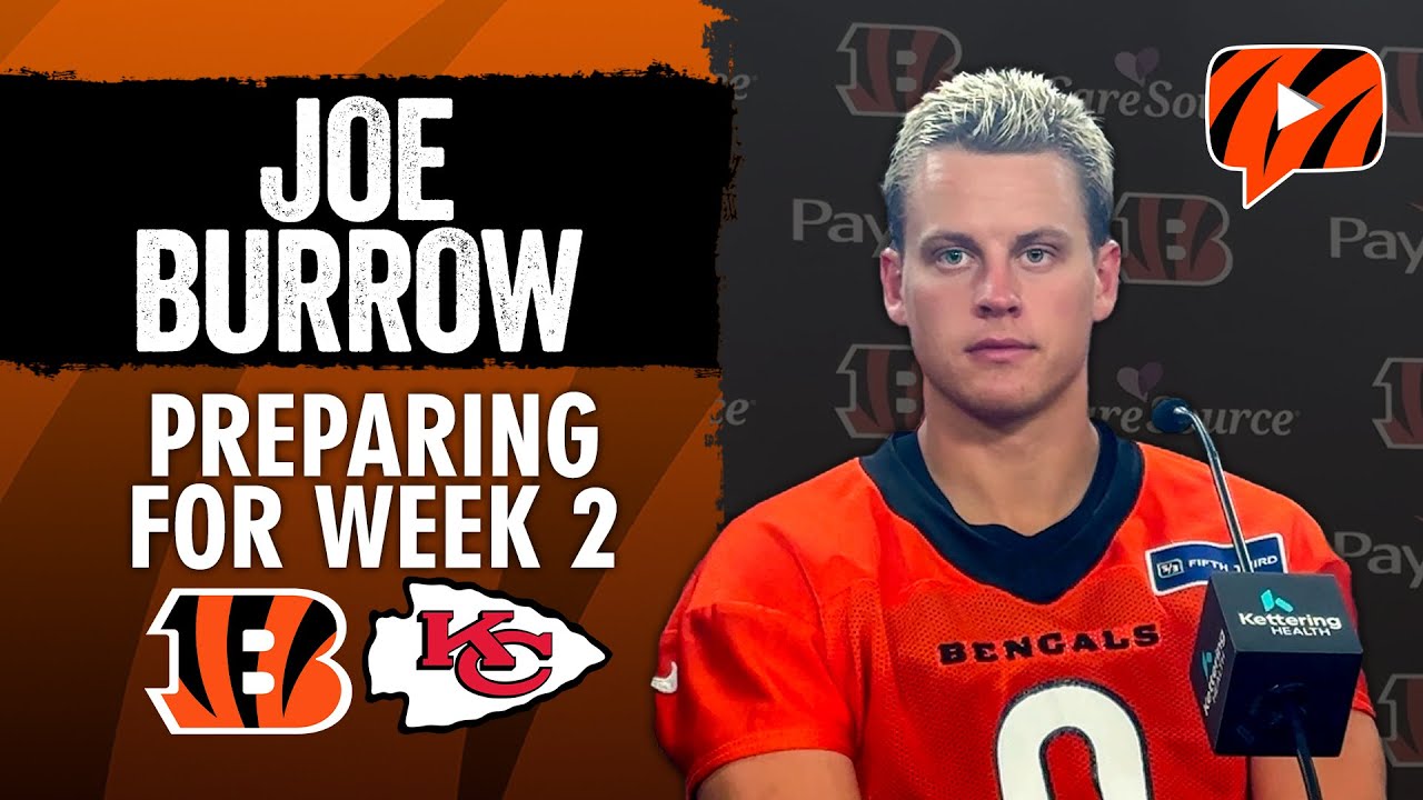 Joe Burrow on Wrist Health, Bengals Showdown with Chiefs and More