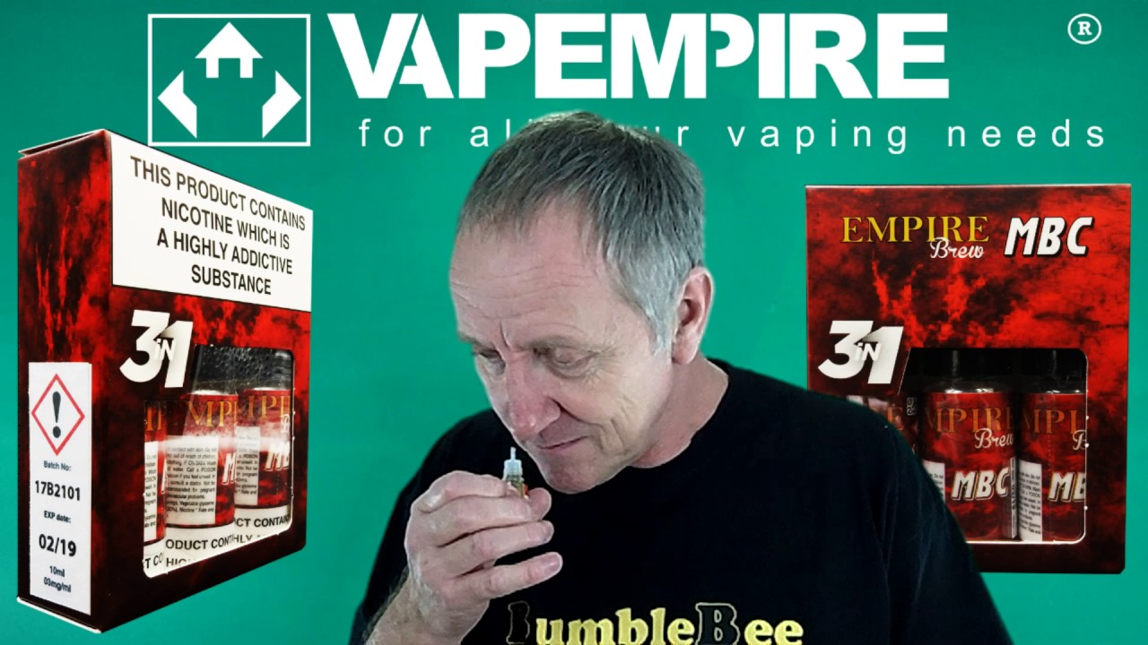 Vapempire MBC tpd compliant e liquid vape juice review
