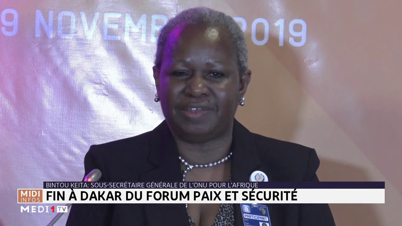Fin à Dakar du forum paix et sécurité