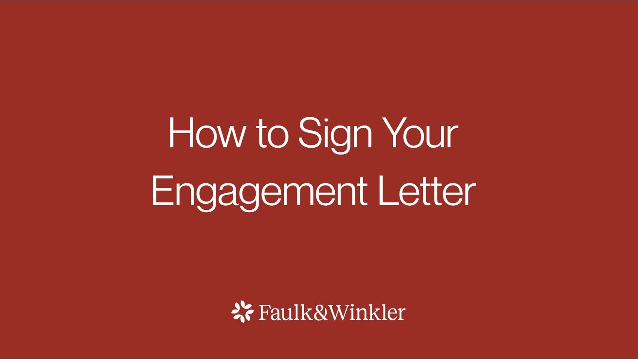 How to Complete Your Engagement Letter (Step-by-Step Guide)