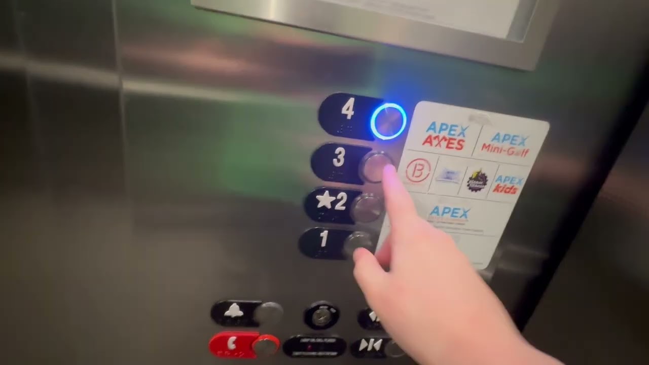 Mitsubishi elevator 🛗 ￼at apex Marlborough ￼