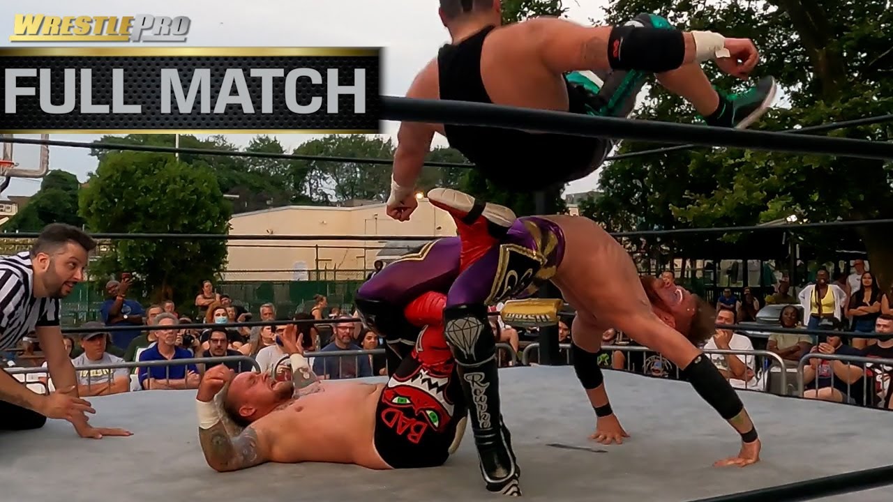 Мэтт Макинтош против Эдди Эдвардса против Аарона Рурка - Чемпионский титул WRESTLEPRO Silver в фо...