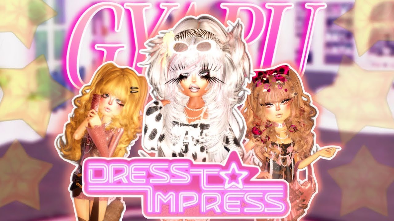 Jogando DRESS TO IMPRESS mas eu só posso fazer GYARUS INDEPENDENTE do tema no servidor MASTER 
