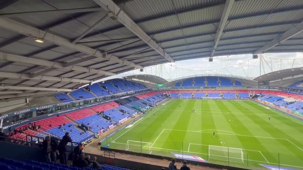 Inside Bolton Wanderers Football Stadium 🏟️ ⚽️ #boltonwanderers #bolton