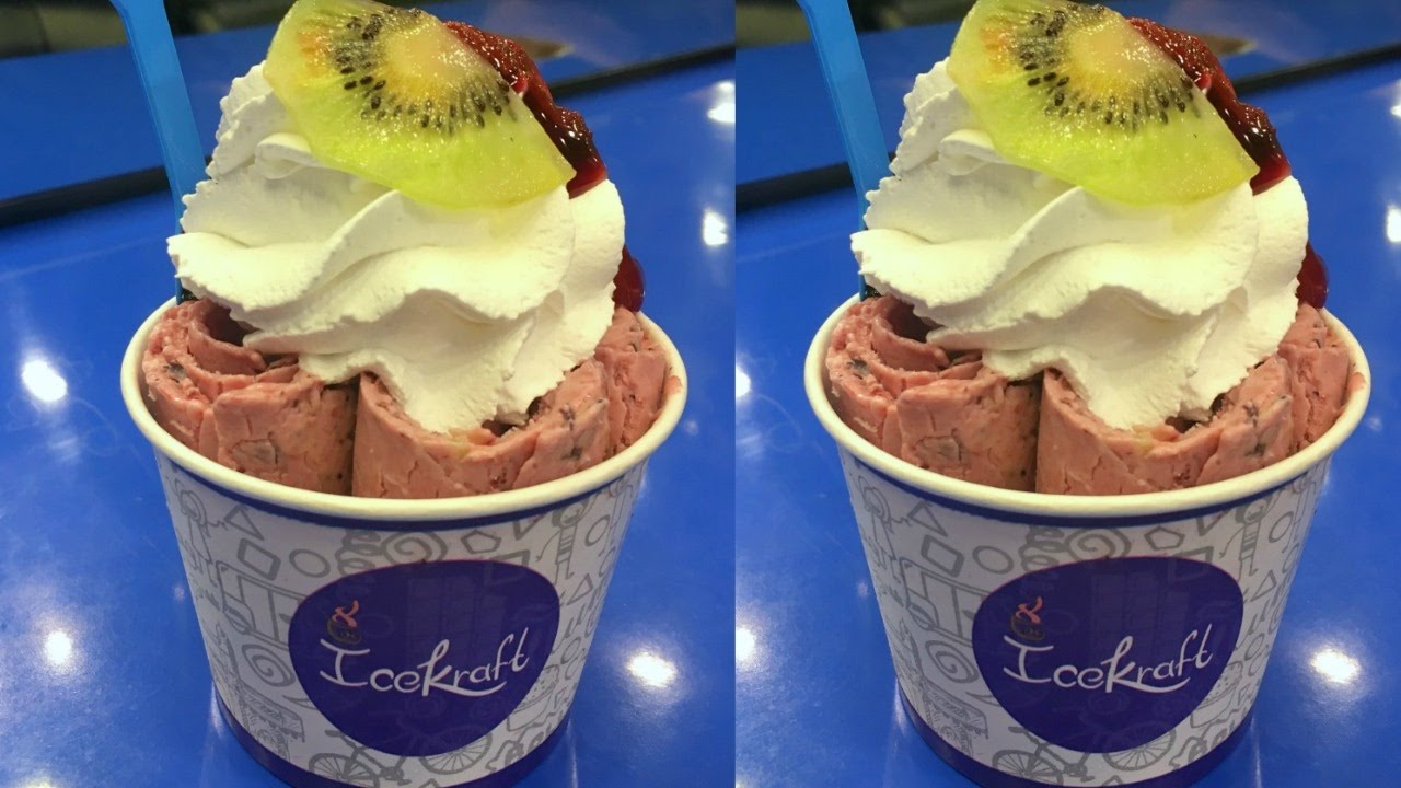 Icekraft Oshiwara - Live Ice Cream Rolls