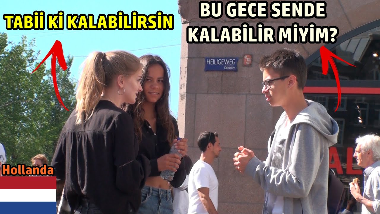 BU GECE SENDE KALABİLİR MİYİM? - SOSYAL DENEY (AMSTERDAM)