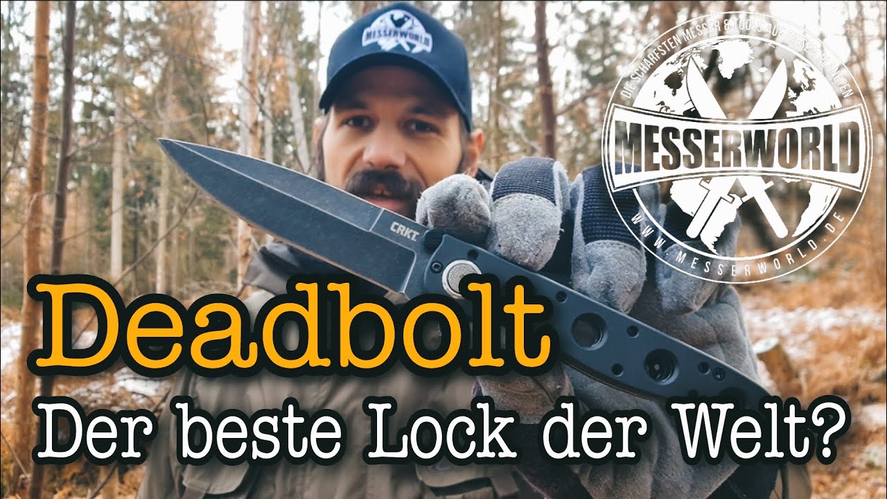 Der beste Verschluss für ein Klappmesser? Wir stellen das CRKT M16 Deadbolt vor!