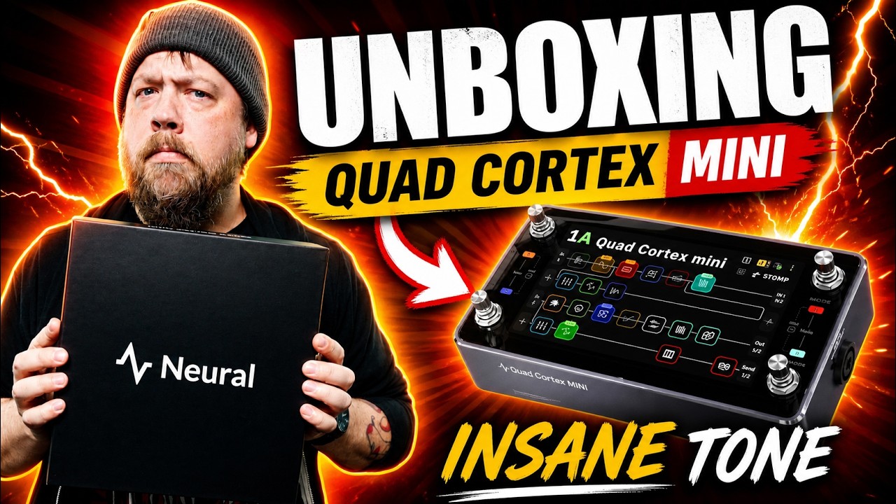 Unboxing The Quad Cortex Mini!