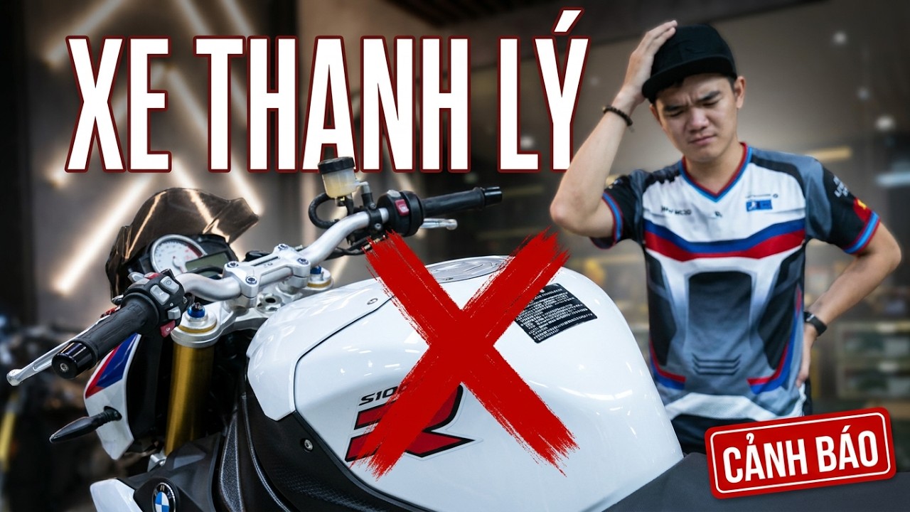 Thực hư chuyện mua xe Đức nhưng lại tem tiếng Nhật??? | Liệu có nên chơi cá mập con BMW S1000r
