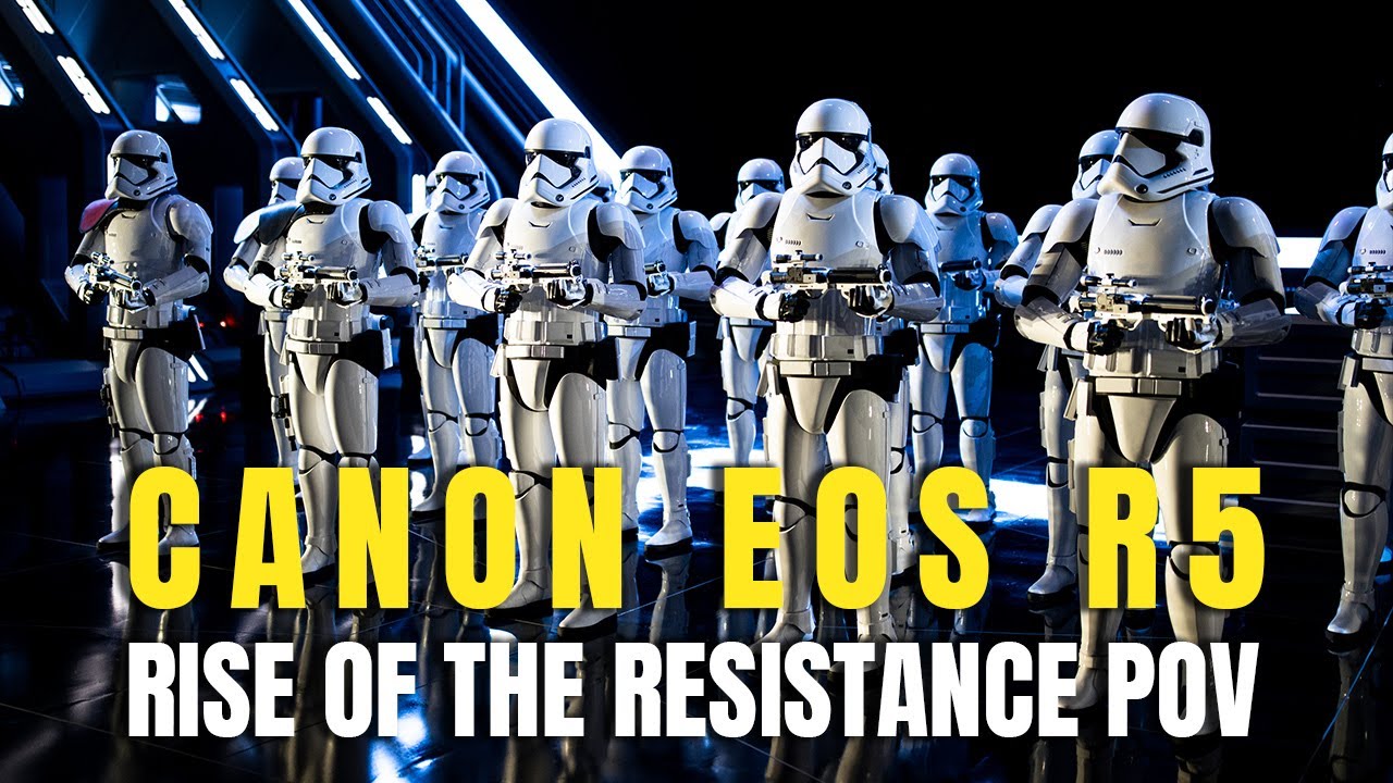 Canon EOS R5 - Rise of the Resistance Walt Disney World POV Photography