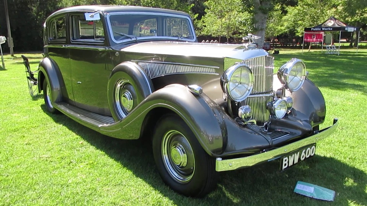 Rare 1937 Railton 8 Rippon Brothers Special Limousine (Class Winner)