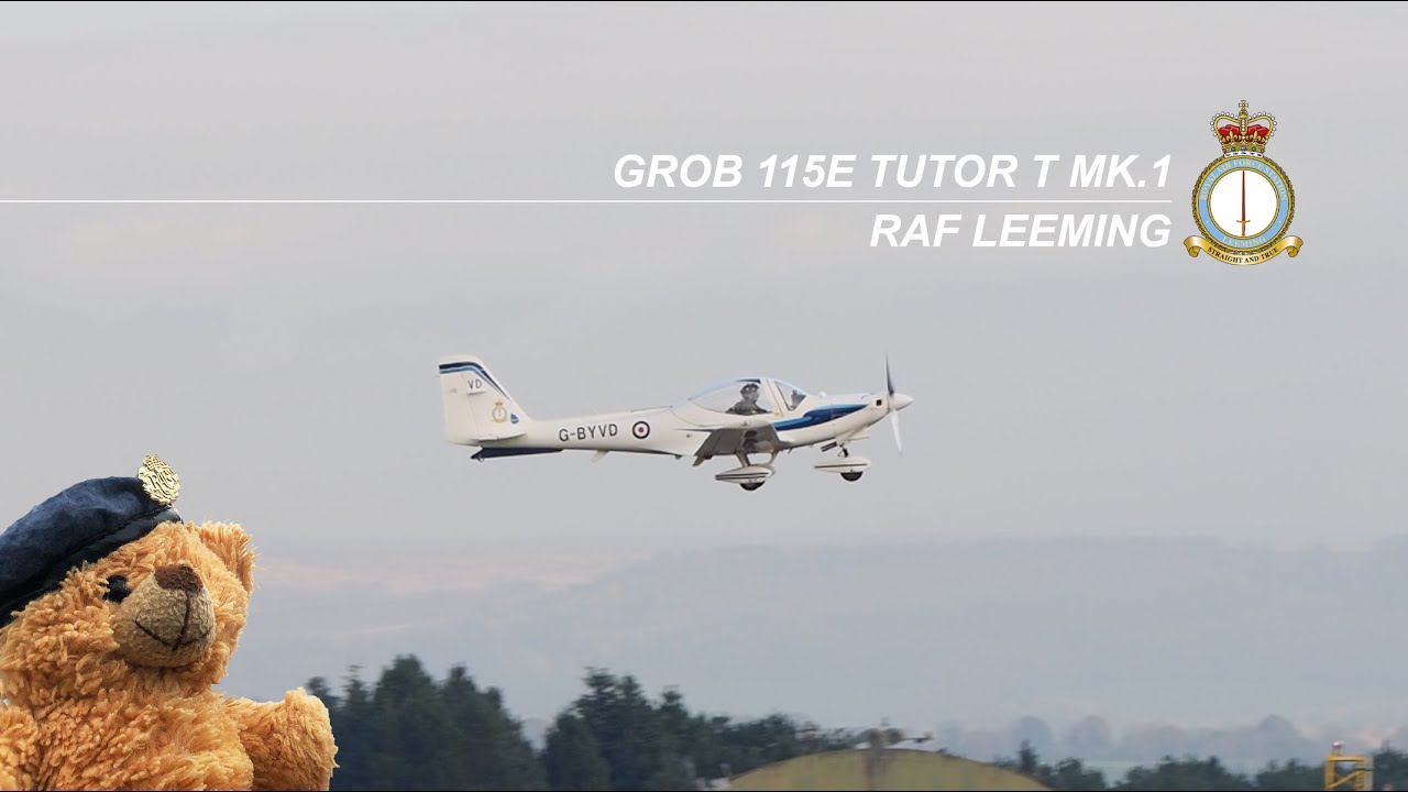 TRAINING: Grob 115E Tutor T1 RAF Leeming | Squadrons - NUAS & YUAS