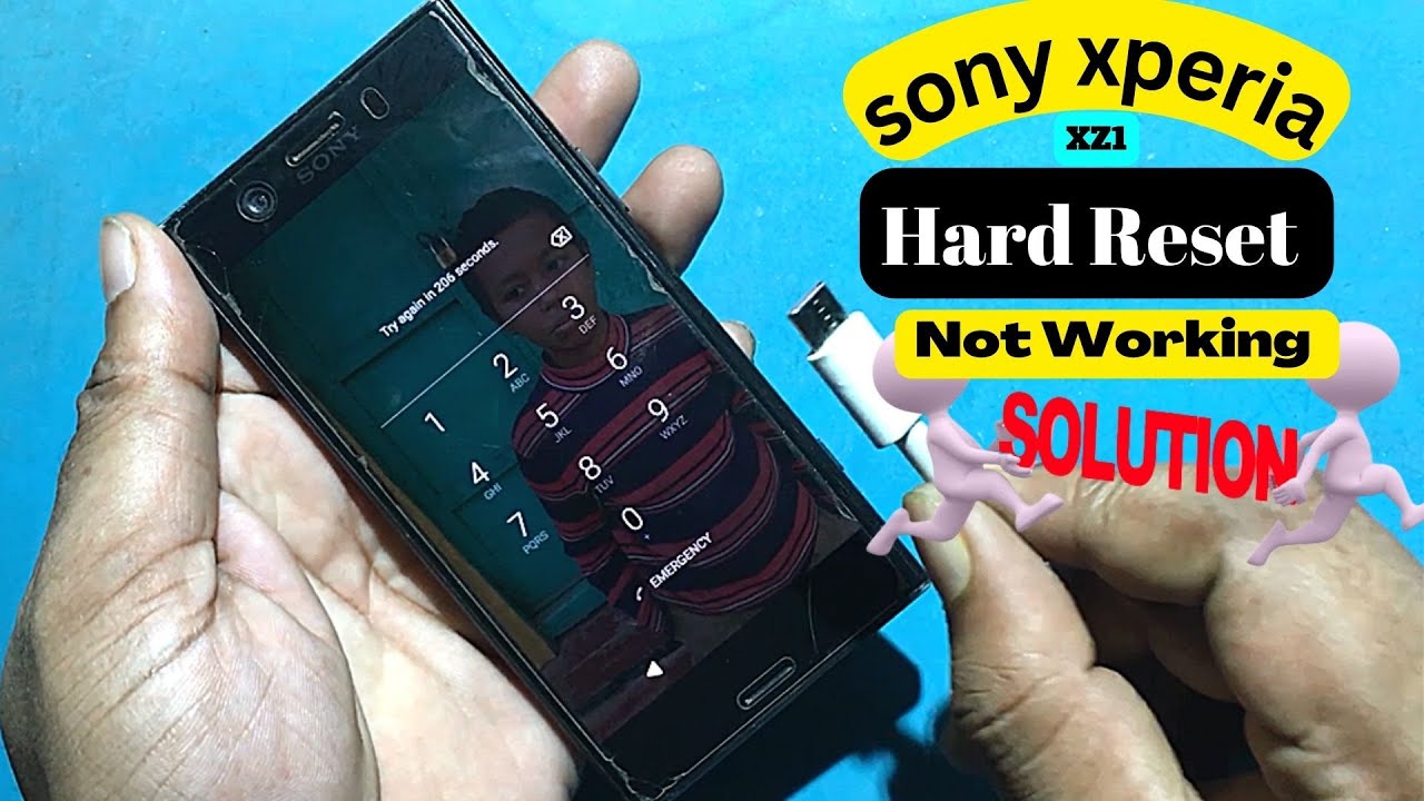 Sony Xperia XZ1 Compact Hard Reset Not working solution || All Sony Xperia Pattan Pin Lock solution