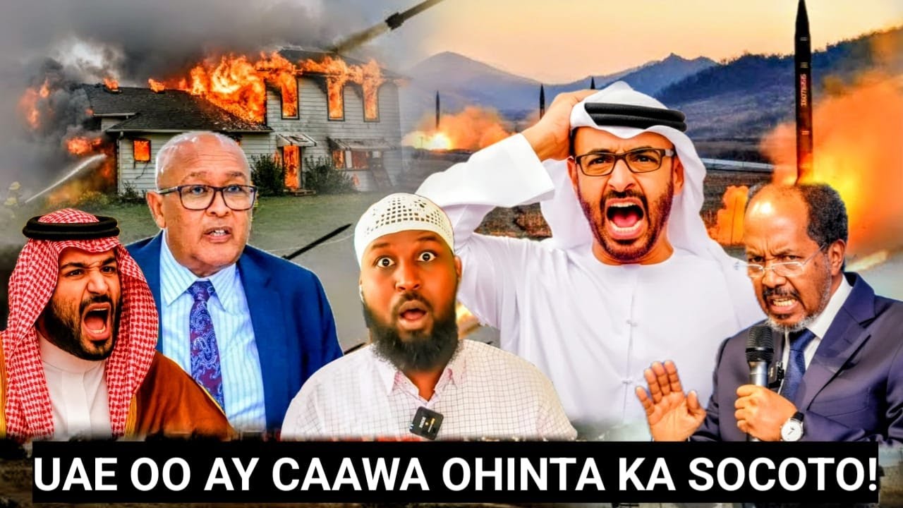 SOMALIA OO CASHAR U DHIGTAY ISRA: UAE CAAWA OHINTEEDA & CAAWADKEDA BAXAYO: SUCUDIGA OO 3 MAALIN U