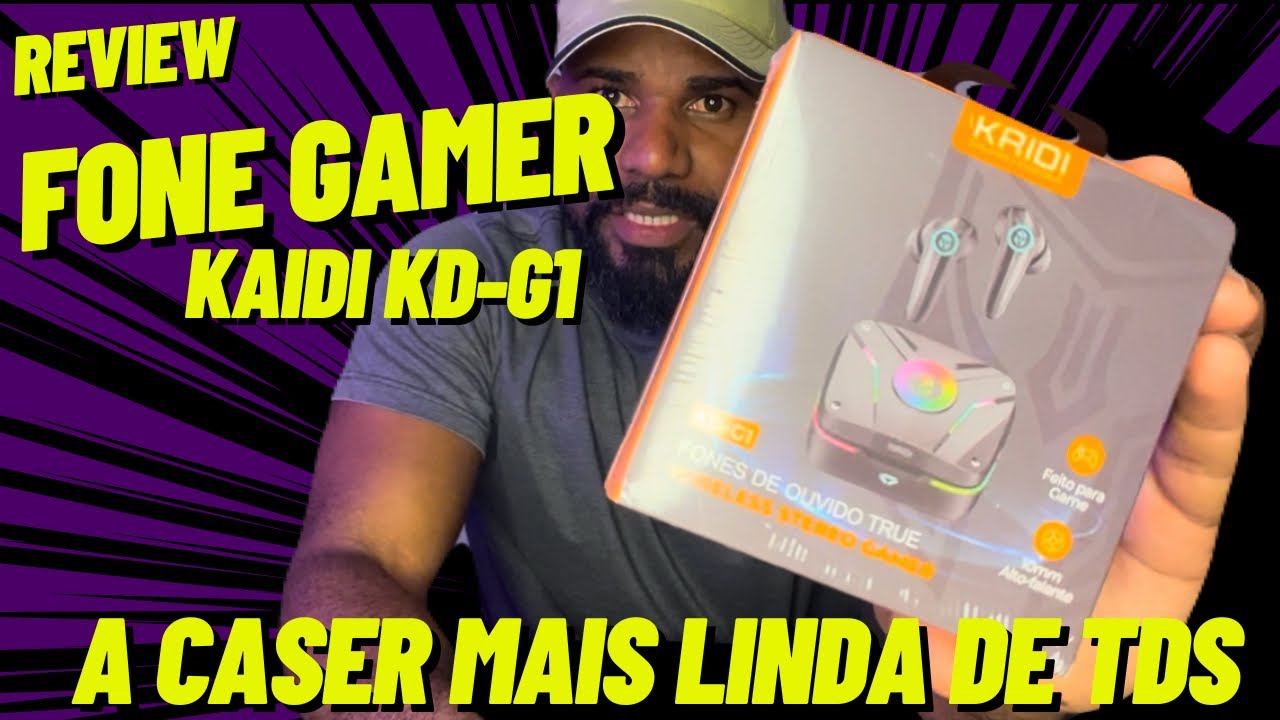 FONE GAMER KAIDI KD-G1