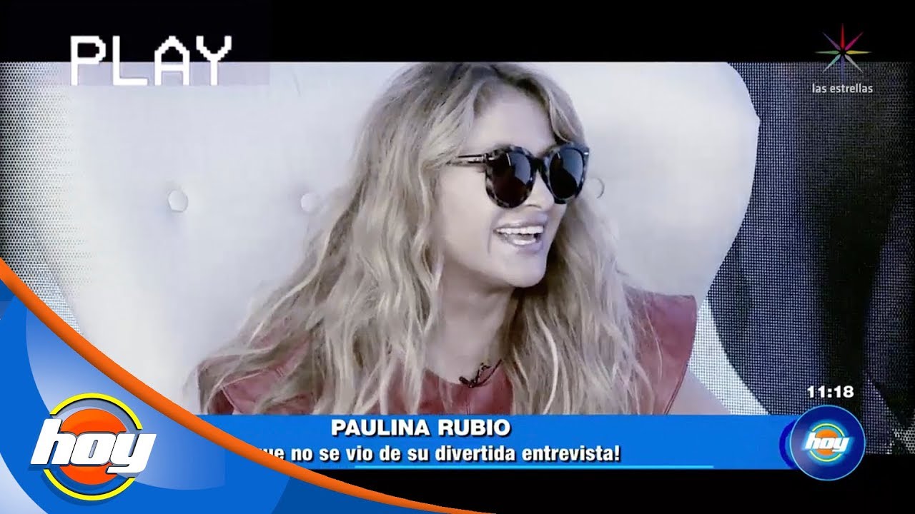 Paulina Rubio recuerda grandes momentos a lado de 'Burro' Van Rankin | Hoy