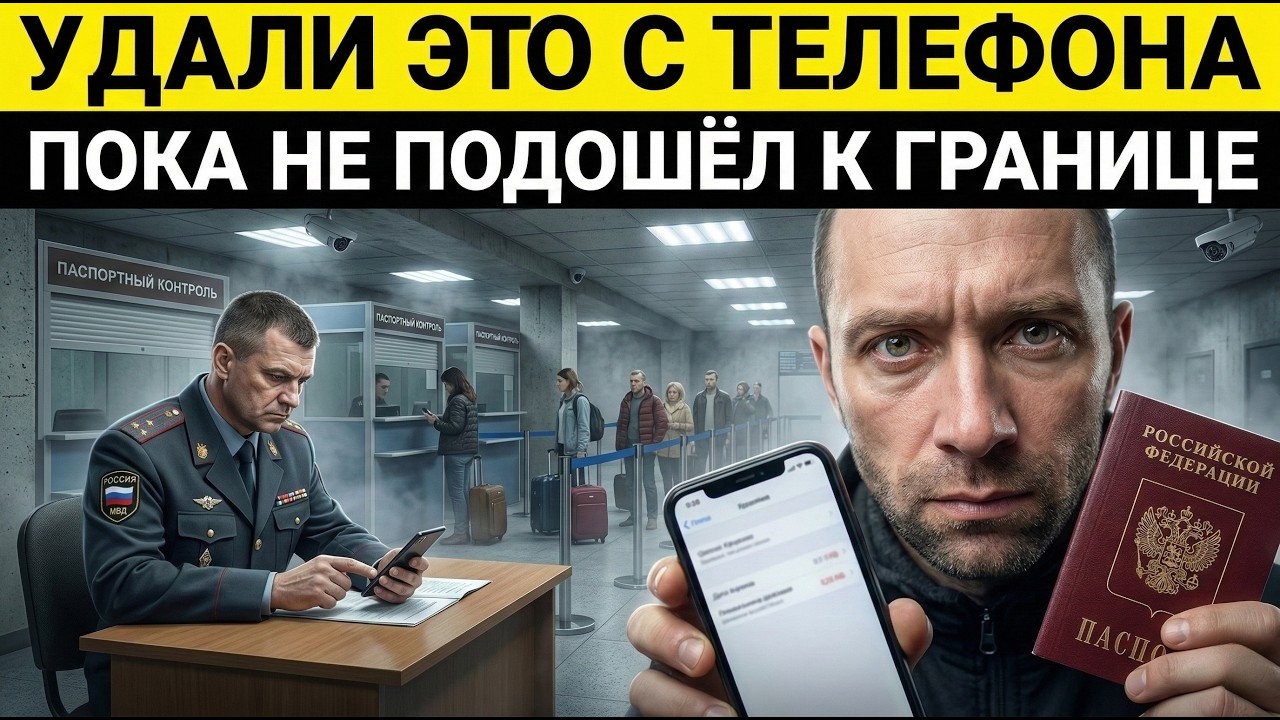 Не чисти телефон, пока не посмотришь это: Граница РФ 2026