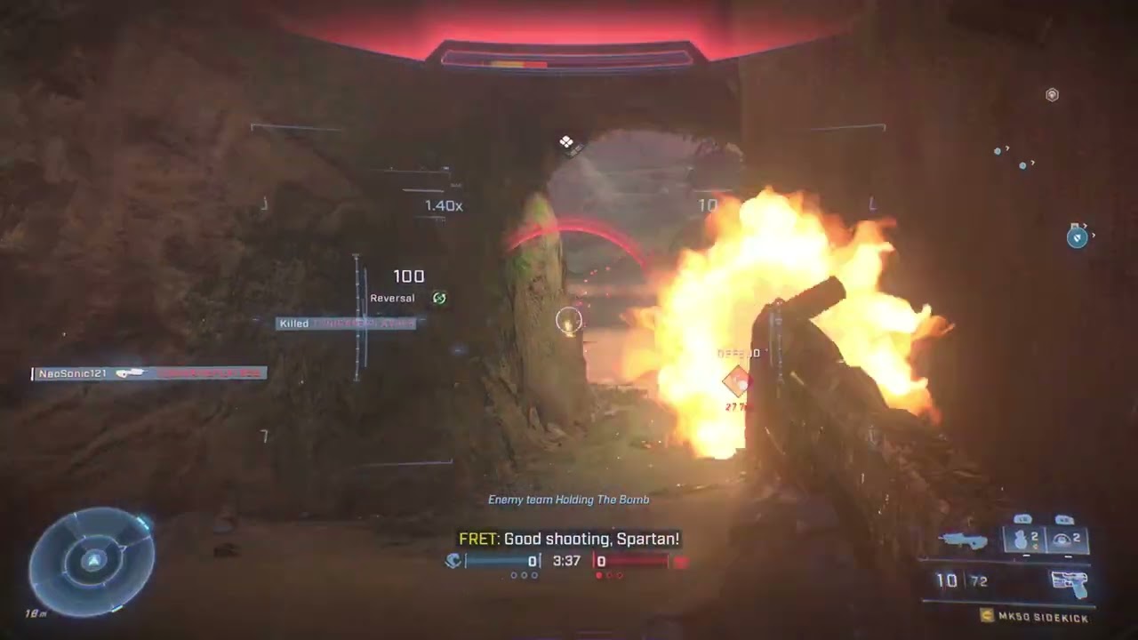 Halo Infinite: Kong Sidekick Clean-up Double Kill - Assault - High Ground