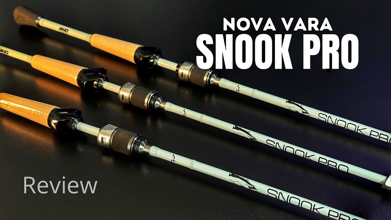 Review | Nova VARA SNOOK PRO da SAINT! Ideal para pescar ROBALOS e TUCUNARÉS!!!