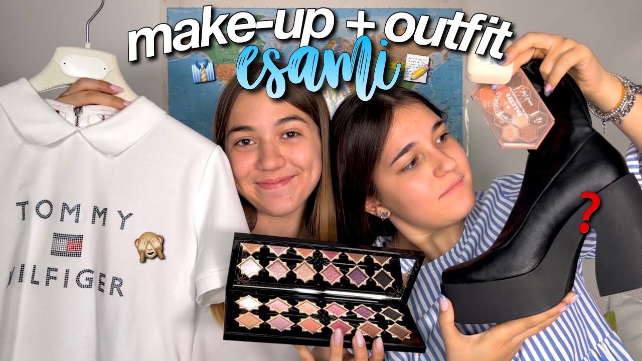 COME PREPARARSI AGLI ESAMI: MAKEUP & OUTFIT📝👚
