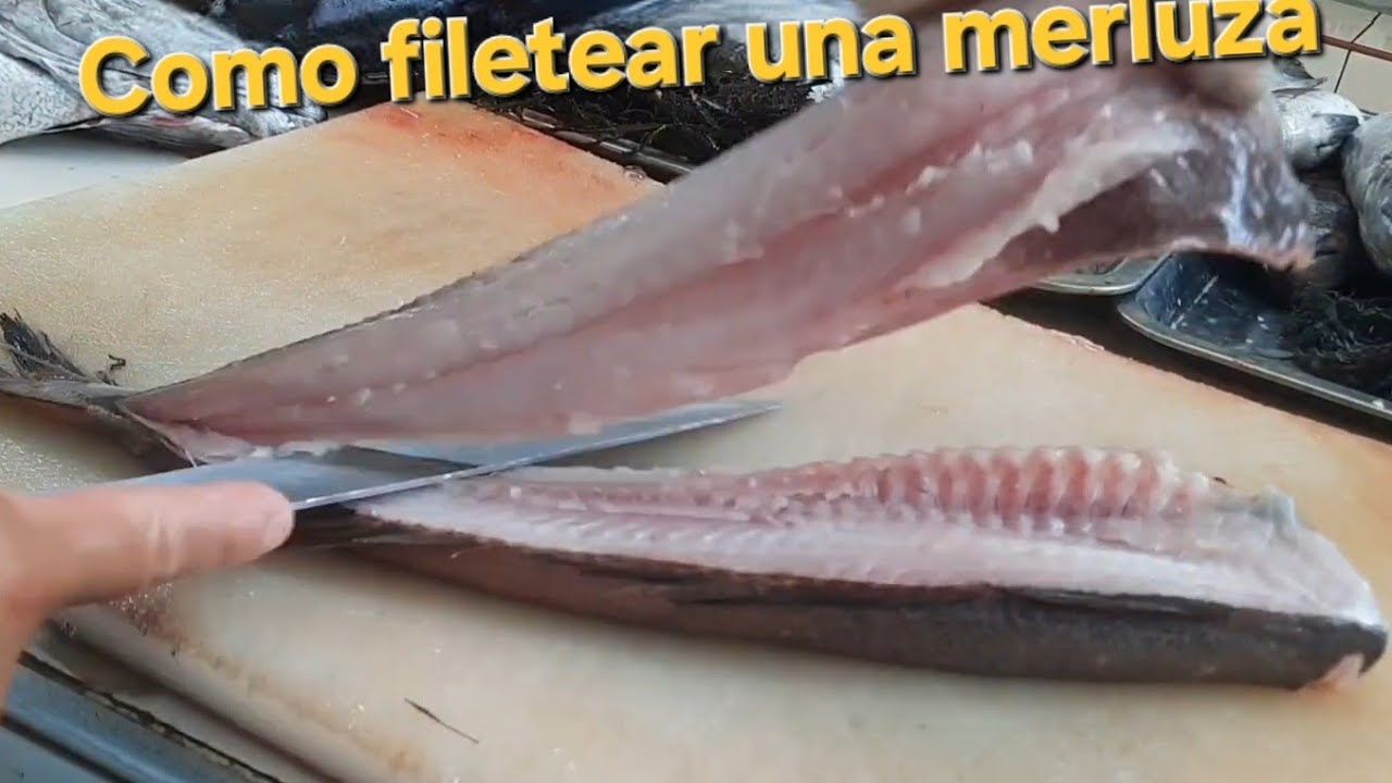 Como filetear una merluza #filetedemerluza #merluza #fish
