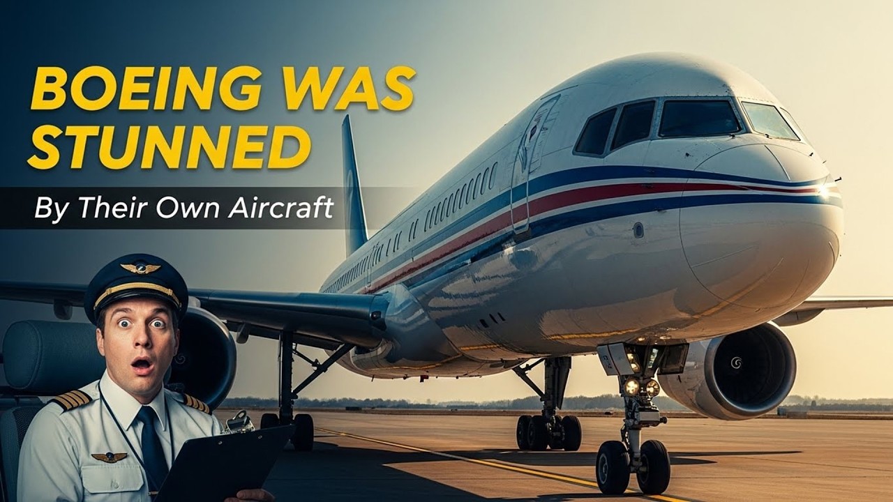 Самолет Boeing 757 удивил собственных летчиков-испытателей компании Boeing.