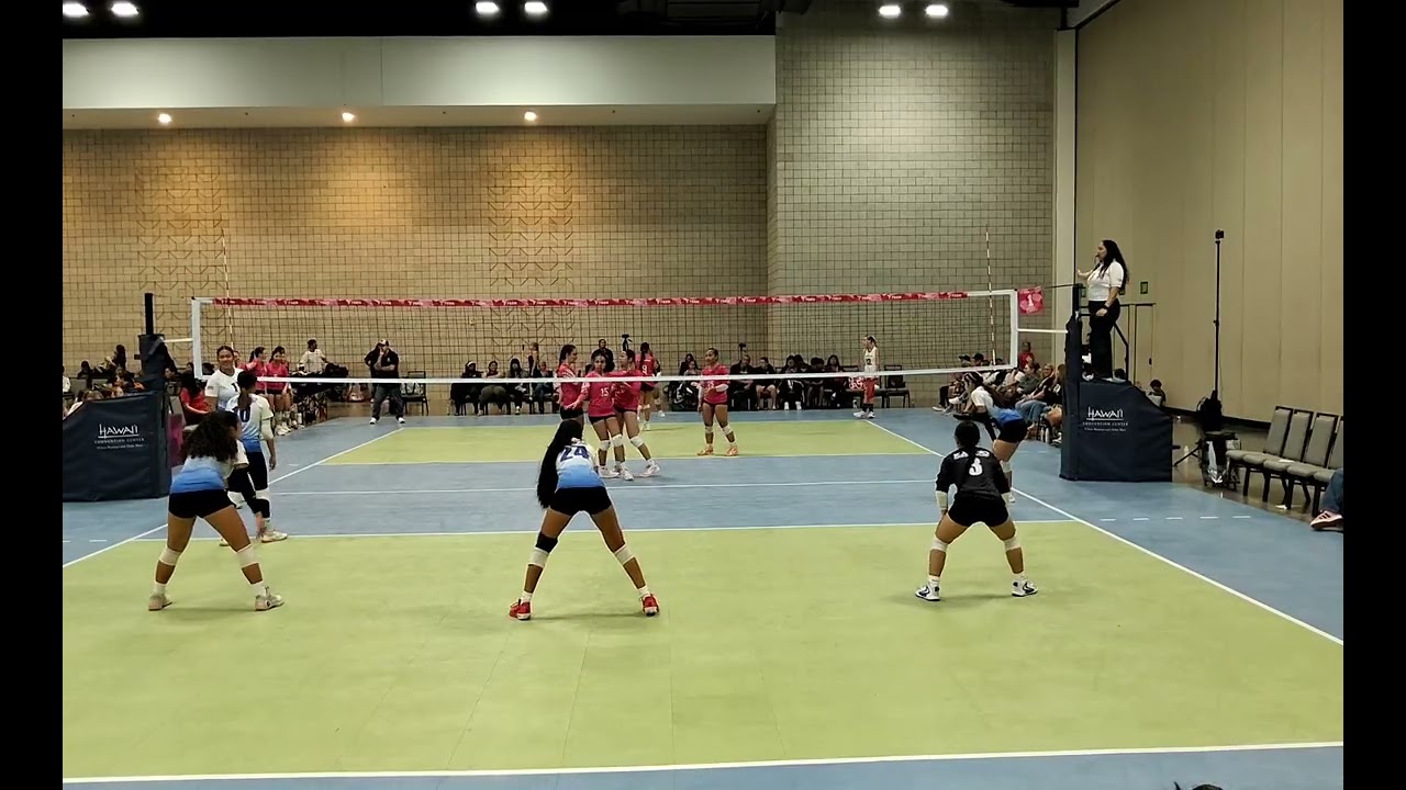 Shave Ice Tournament: KVA vs Kaulukoa (Martinez) 16U (Set 1, 25 - 20)