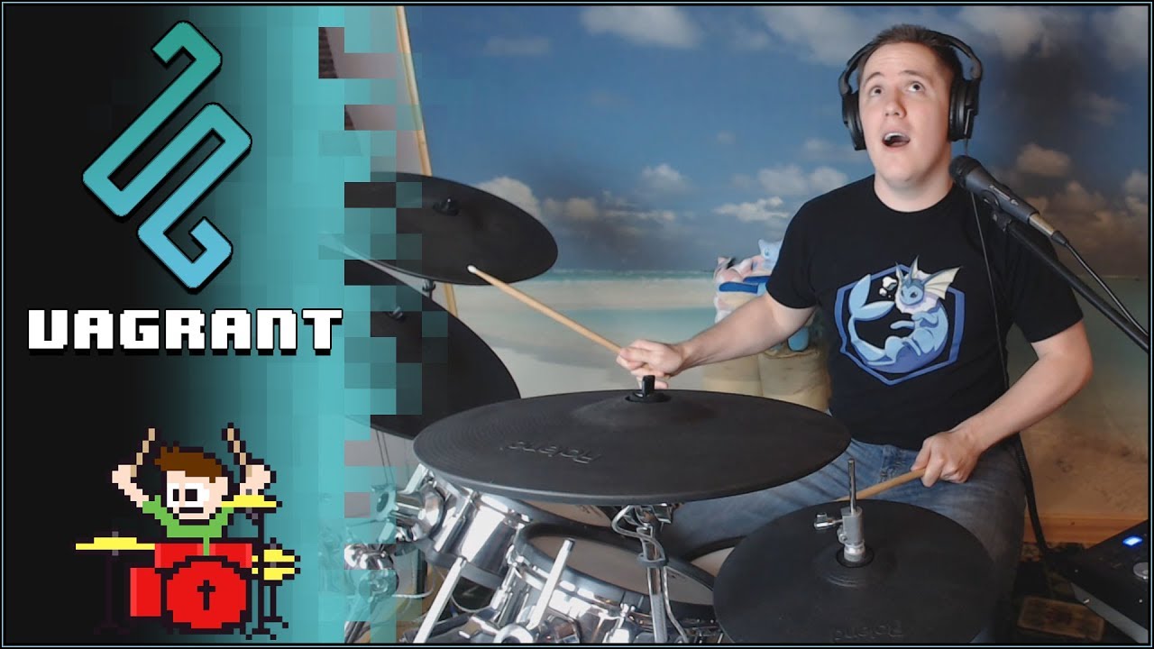 Feint - Vagrant On Drums! -- The8BitDrummer