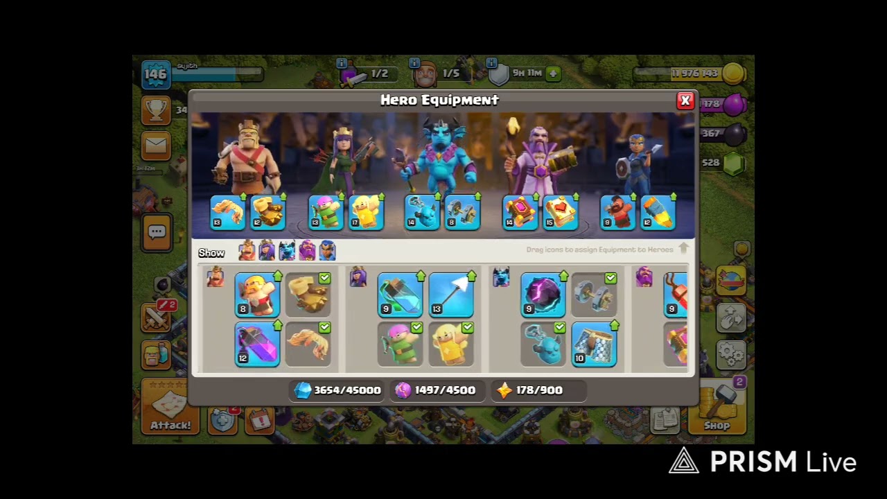 T-SHOP Live Clash of clans 21 August 2025
