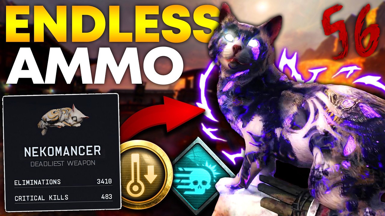 Pack-a-Punch IV УРОВНЯ на... КОТЕ?! | Чудо-оружие Kowakujo в Black Ops 7 Zombies