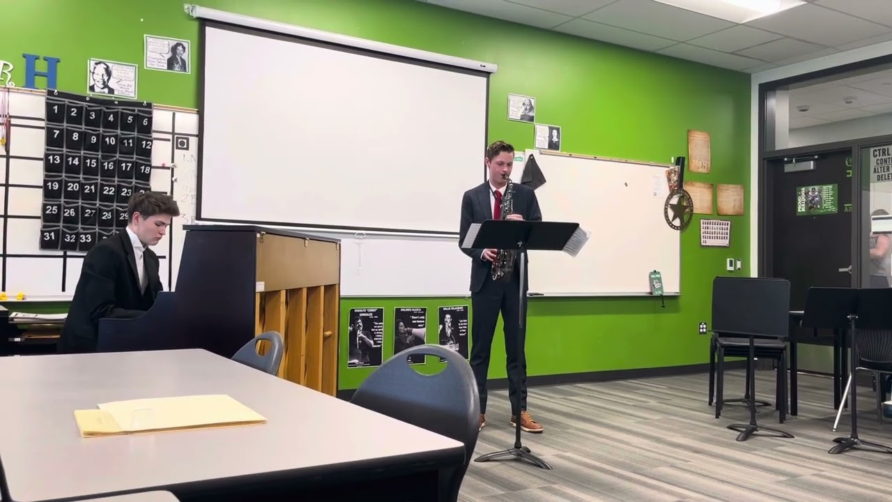 Sam alto sax state solo 4/25