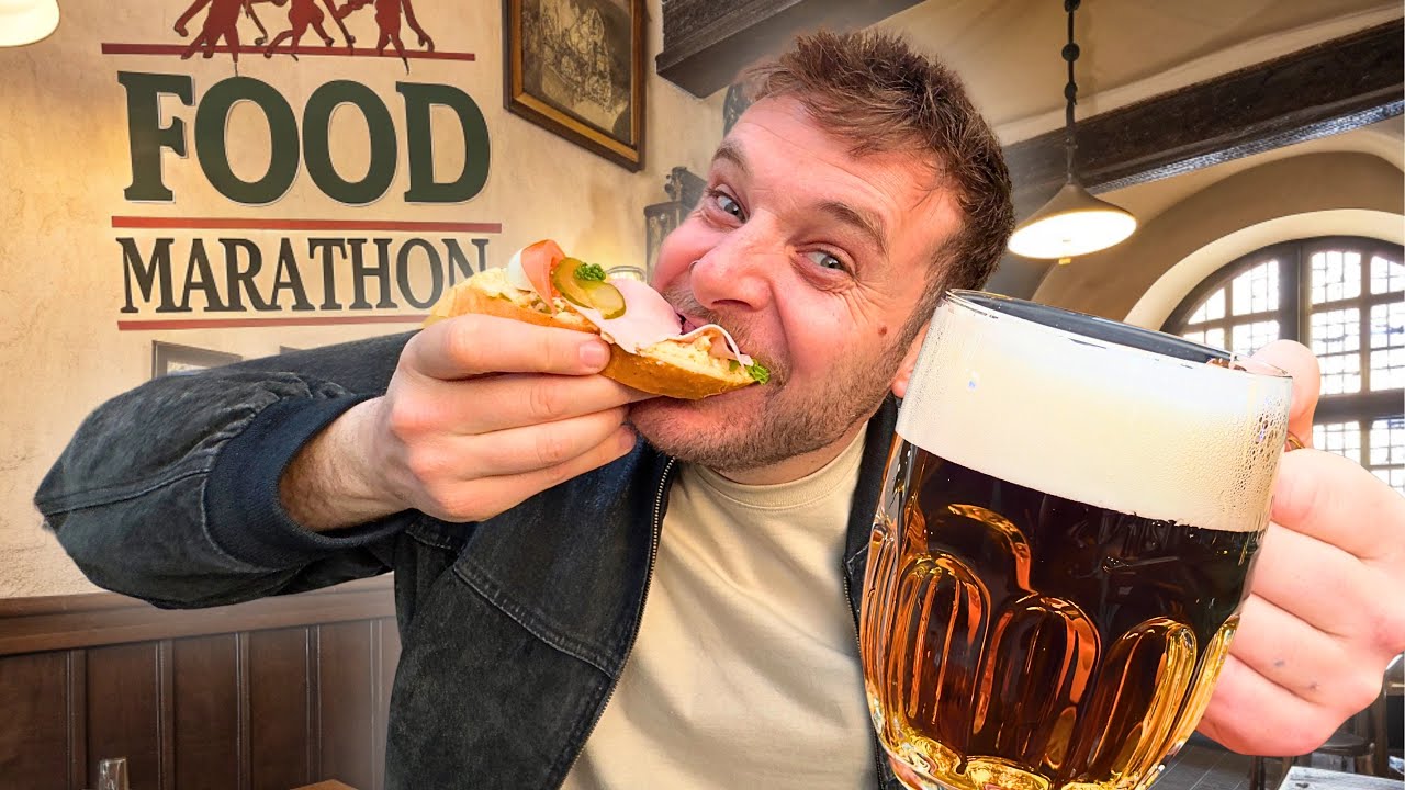 STREET FOOD Et Restaurants à PRAGUE! 🇨🇿  Les Spots les MOINS CHER! 🙃