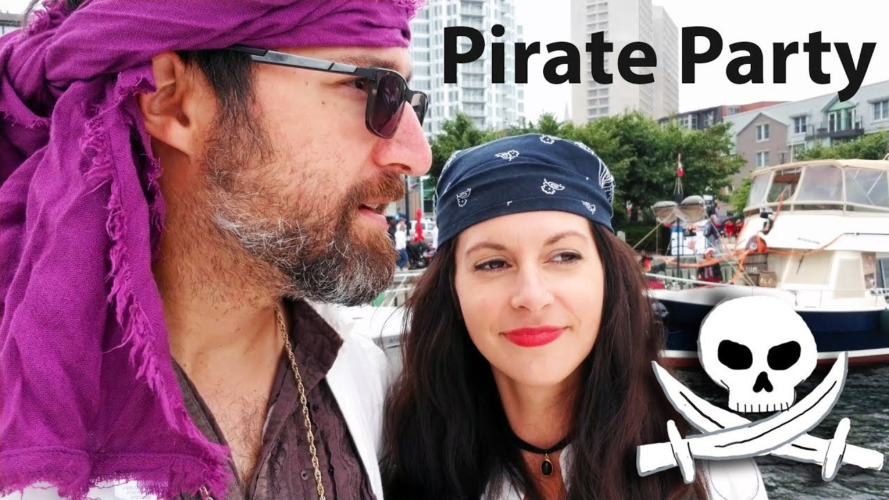 Pirates on the Waterfront & Dinghy Launch! [ Ep 37- Sailing Nova Scotia ⛵]