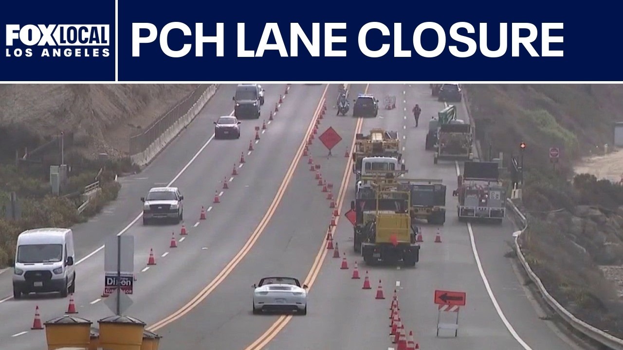 PCH lane closures near Crystal Cove as Caltrans begins erosion repairs