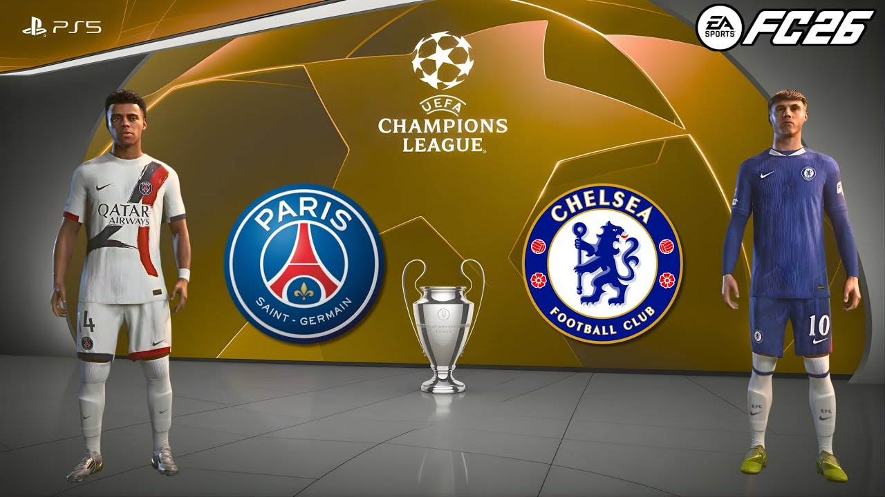 FC 26 - PSG vs Chelsea | UCL Final 2027 | Vitinha vs João Pedro epic showdown