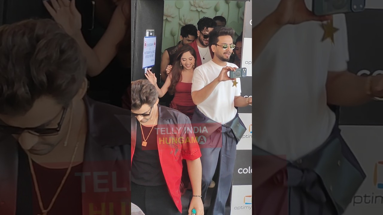 Elvish Yadav,Jannat Zubair Rahmani,Aly Goni ,Karan Kundra Tejasswi At Laughter Chef SEASON 3 Launch