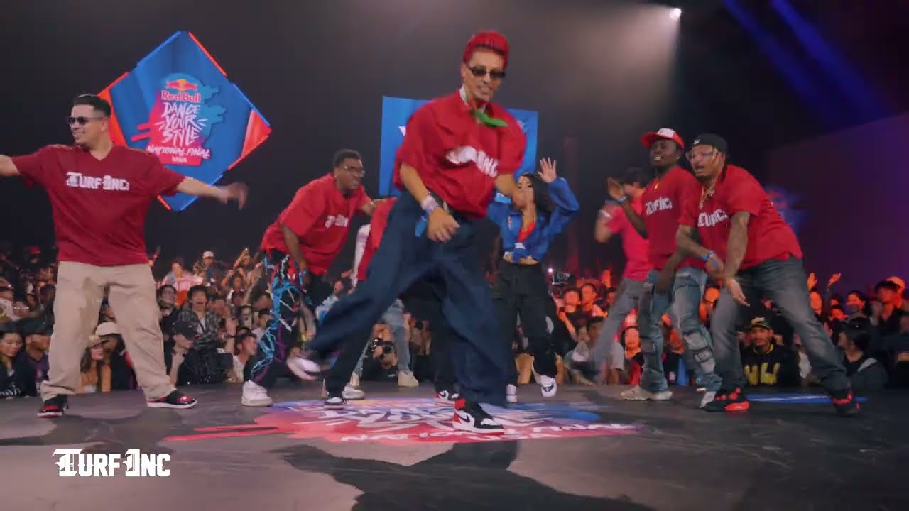 Ladia Yates Johnny5 Kida The Great TURFinc Red Bull Dance Your Style National Final SF USA #turfinc