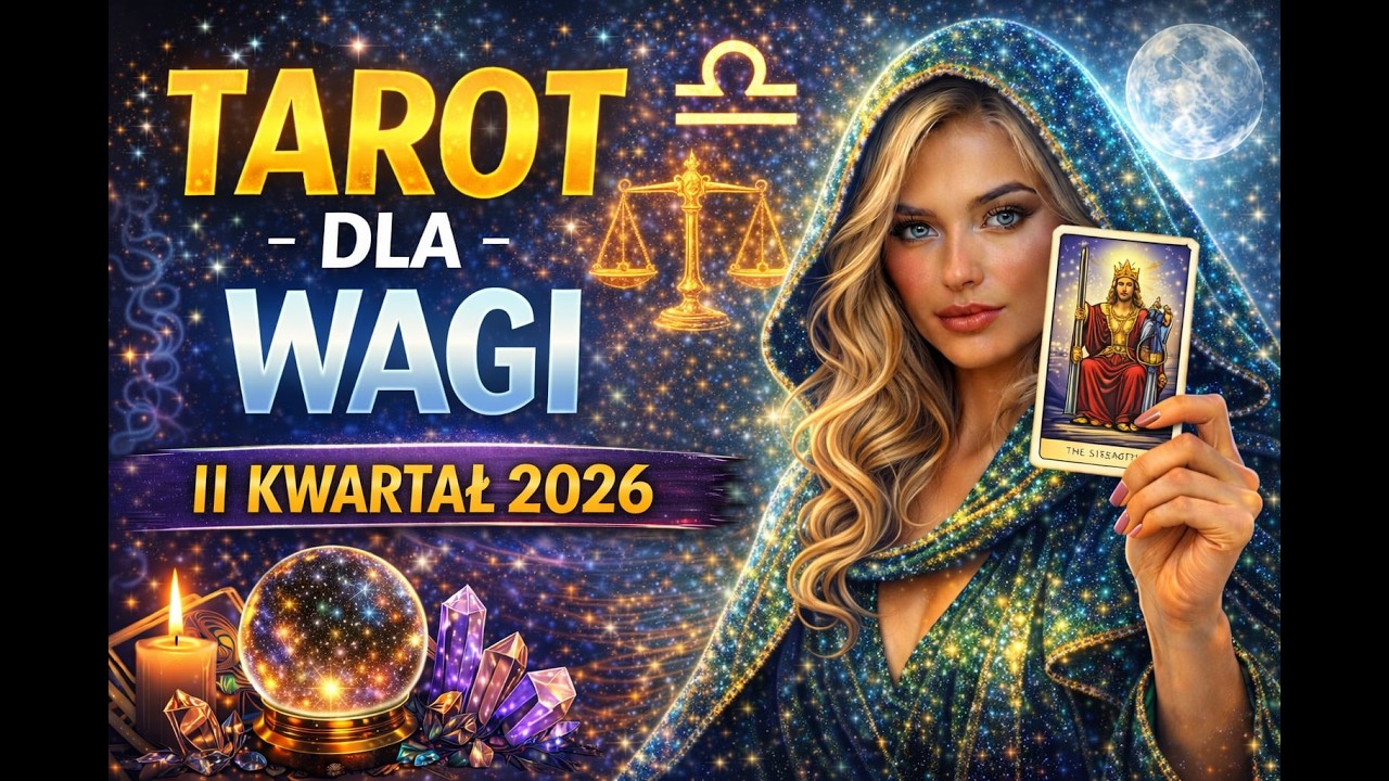 WAGA TAROT KWIECIEŃ MAJ CZERWIEC 2026