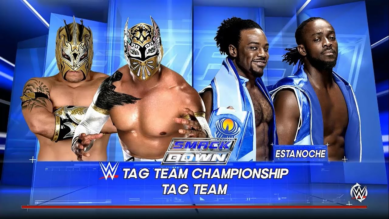 WWE 2K16: Lucha Dragons против The New Day