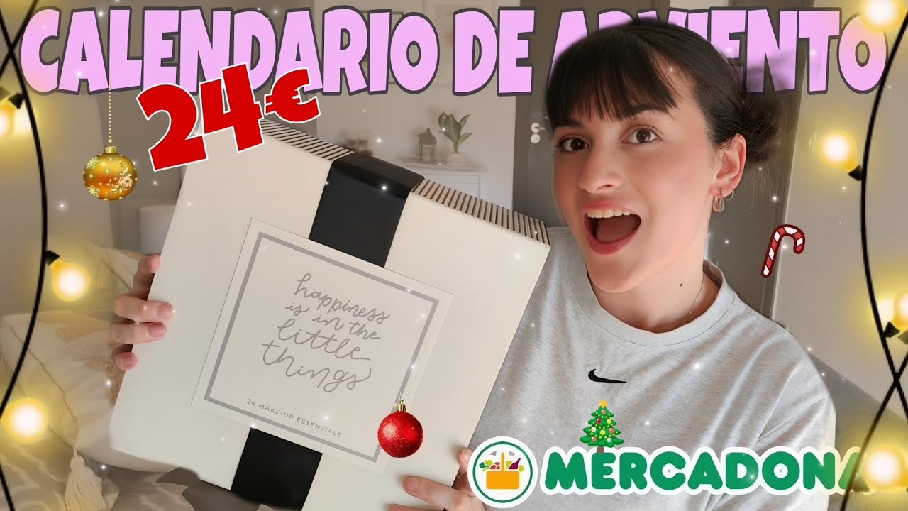 🎁 ABRIENDO EL CALENDARIO DE ADVIENTO DE MERCADONA 2024🎁 | ¿VALDRÁ LA PENA?