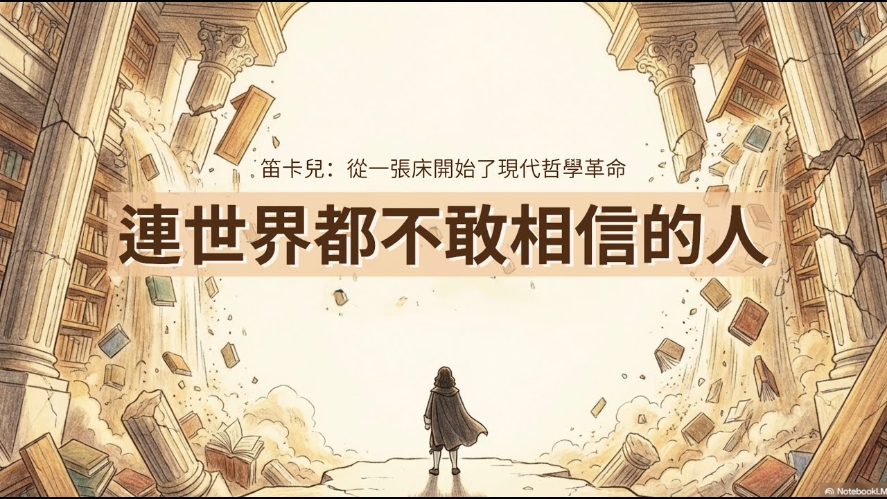 「我思故我在」之前，笛卡兒到底在懷疑什麼？｜哲學家小故事