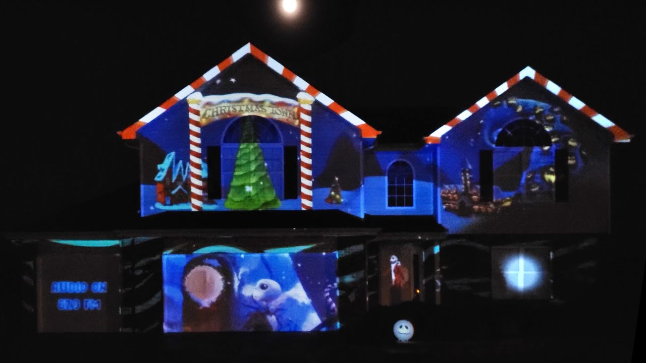 The Nightmare Before Christmas - What's This Projection Mapping