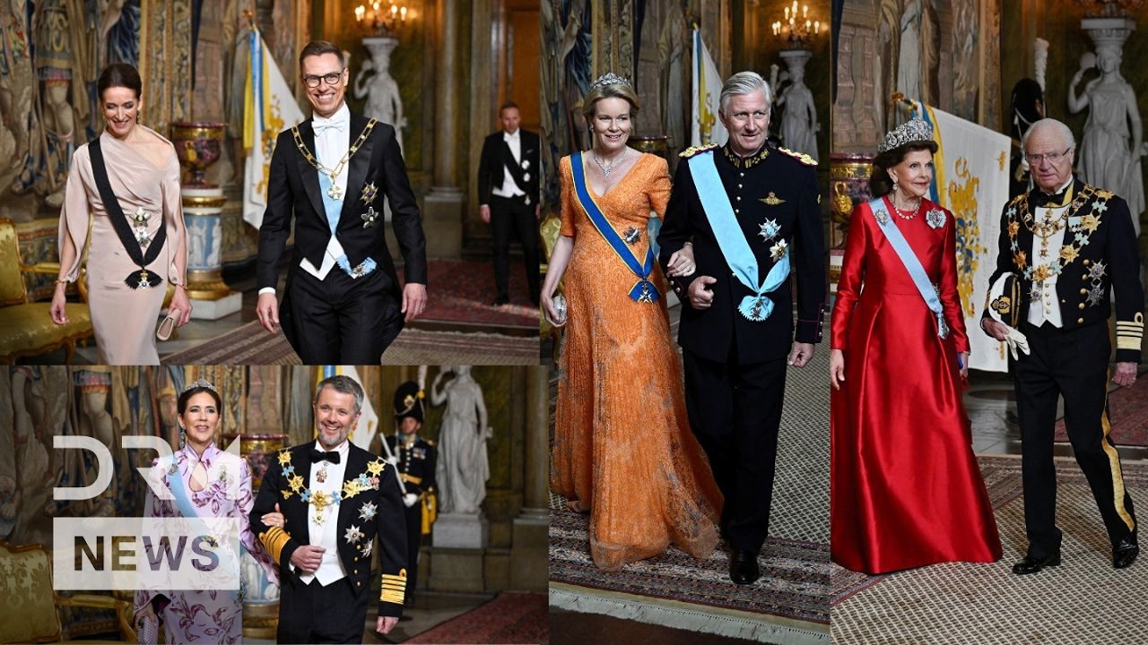 FULL ARRIVAL: European Royals Gather in Stockholm for King Carl XVI 80th Birthday Gala | AC1B