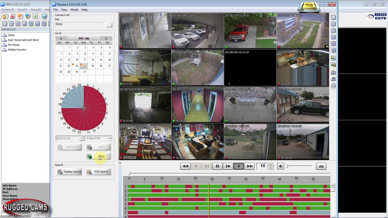 VMS Tutorial - How to review and download camera footage from your DVR system