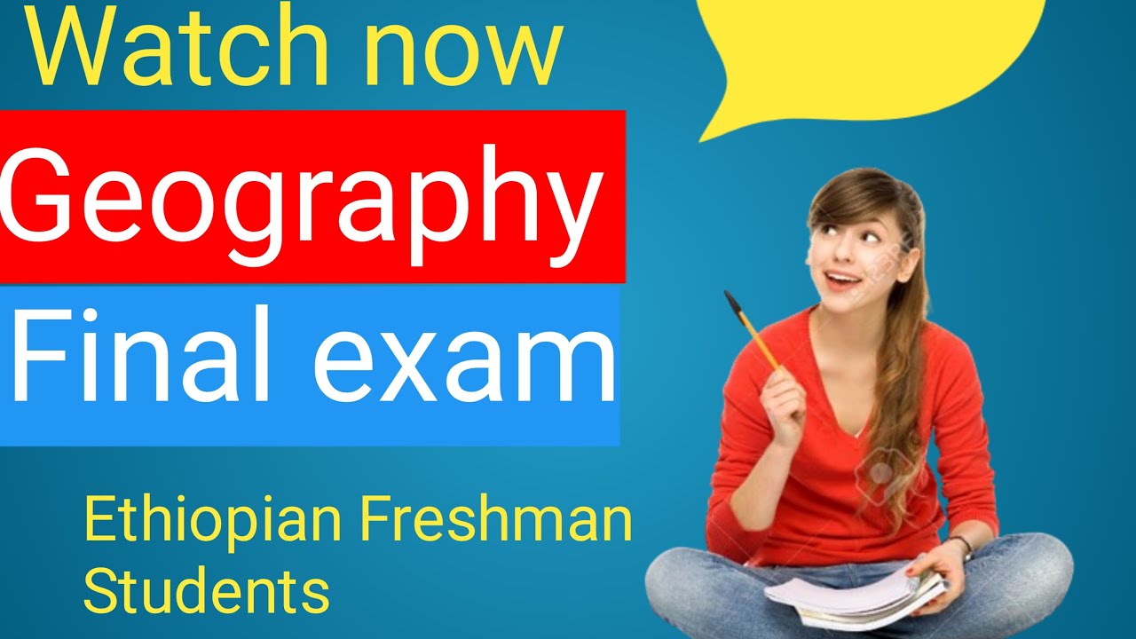 Geography final exam
