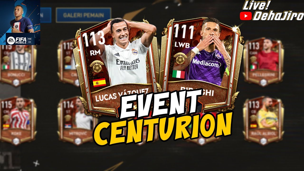 [🔴] MABAR BANTU EVENT CENTURION DAN REVIEW - FIFA Mobile