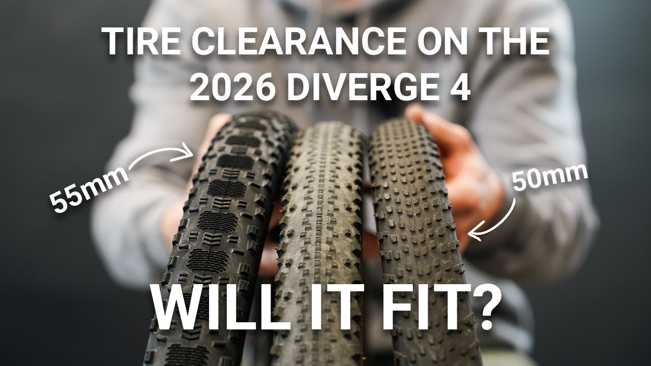 Tire Clearance On The 2026 Diverge 4
