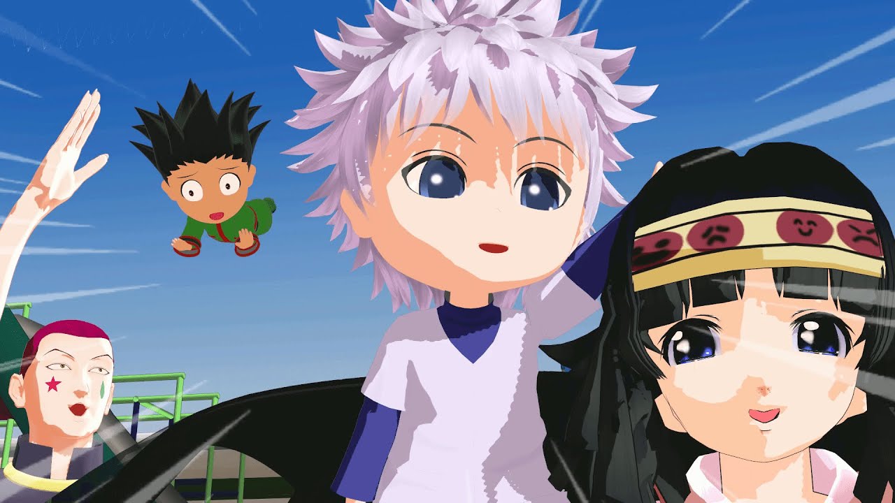 Juste killua et alluka qui joue ensemble!🤗😭