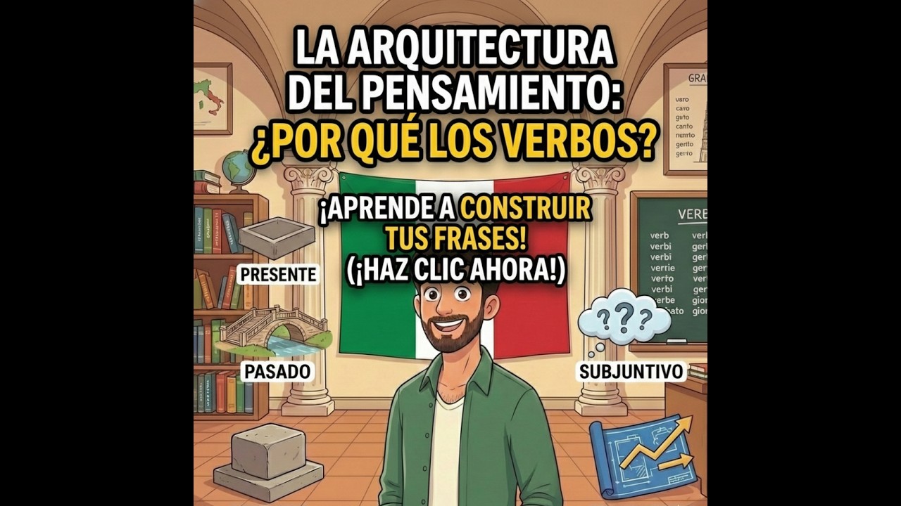 ¡DOMINA los Verbos Italianos de una vez por todas de forma natural! | Episodio 13, learn italian
