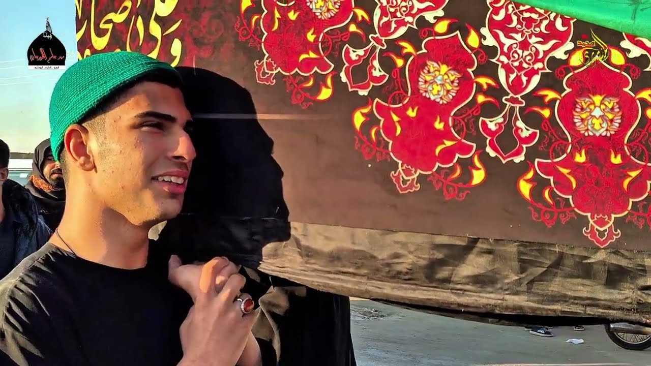 جانب من التشييع الرمزي لنعش السيدة العقيله زينب/ هيئة سيد جاسم الطويرجاوي البصرة الزريجي  البومشيح